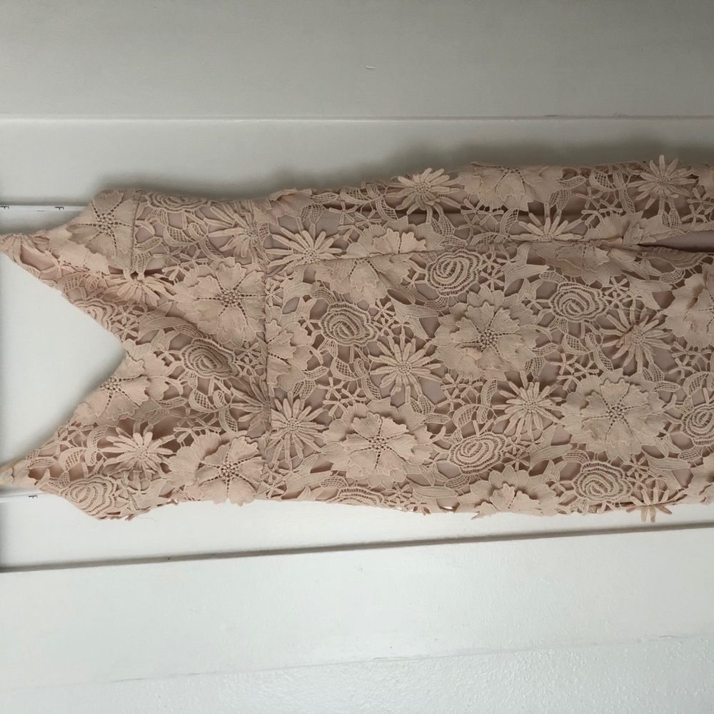 Lulus Lace Nude Midi